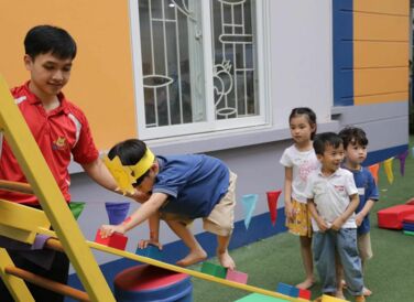 Ngày hội trải nghiệm English day tại trường Mầm non Lý Thái Tổ