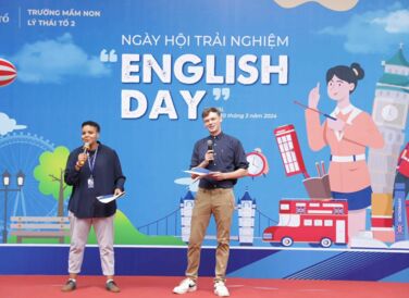Ngày hội trải nghiệm English day tại trường Mầm non Lý Thái Tổ