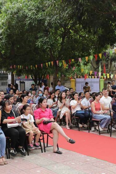 Ngày hội trải nghiệm English day tại trường Mầm non Lý Thái Tổ