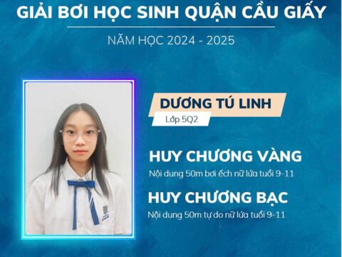 Em Dương Tú Linh, lớp 5Q2