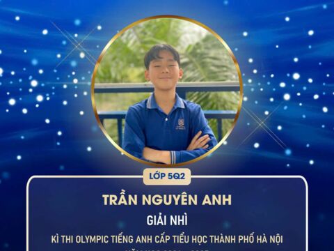 Em Trần Nguyên Anh, lớp 5Q2